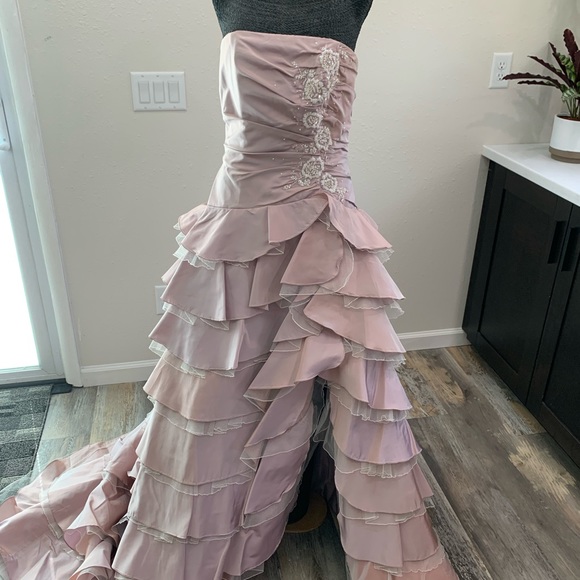 🚫SOLD🚫Unique Wedding/Prom/Gala Gown Sz 10 - Picture 5 of 10
